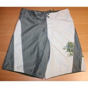 Mens Mossimo Supply Co Drawstring Surf  Swim Suit Board Shorts Trunks Sz: 32